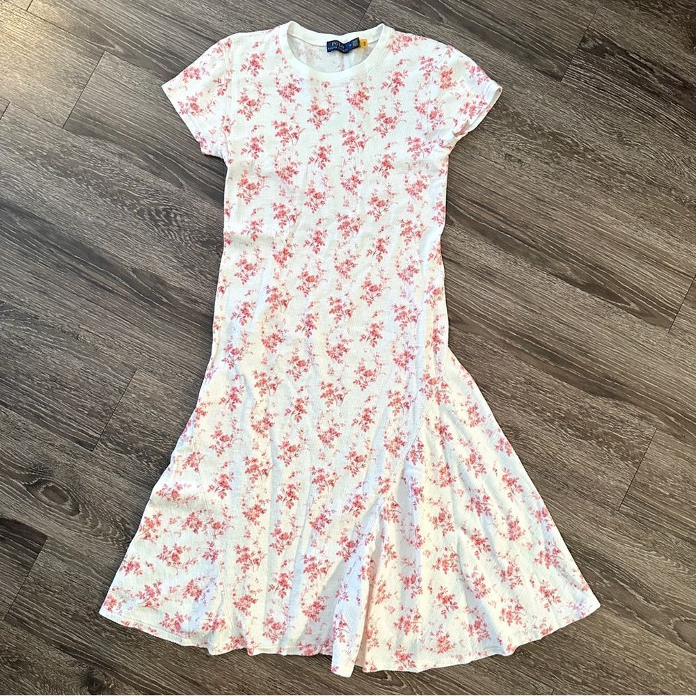 Polo Ralph Lauren Waffle knit Floral Dress